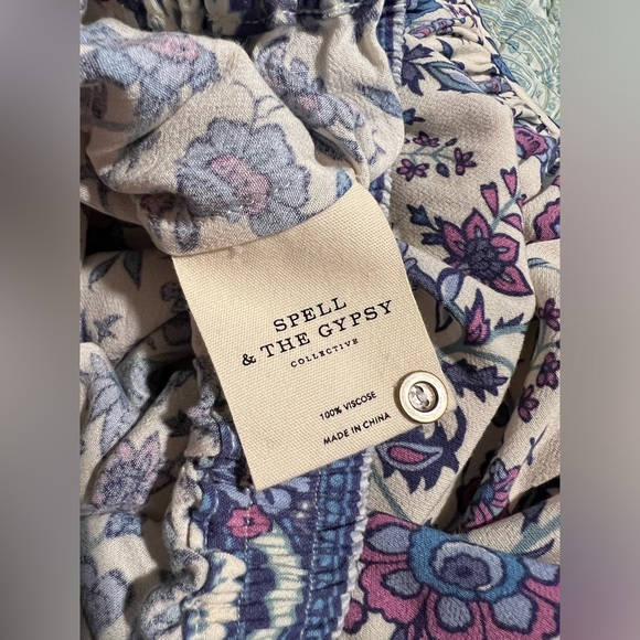 Trade/Sell✨Spell and the Gypsy✨ Folk Song Cropped Blouse - Picture 7 of 10